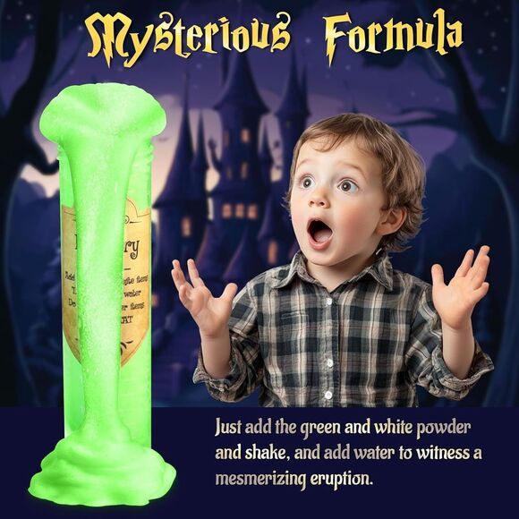 Magical Potions Kit 20 Witch Formula Mix Bottles DIY Arts and Craft Fairy Magic - Picture 4 of 11